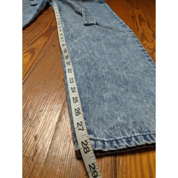 Forever 21 Denim Stonewash Acid Wash High Waist Rise Pants Jeans Size 30 - Picture 8 of 8